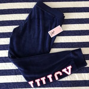 JUICY COUTURE VARSITY SWEAT PANTS